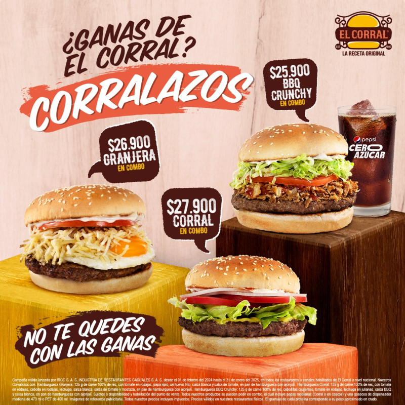 HAMBURGUESAS EL CORRAL